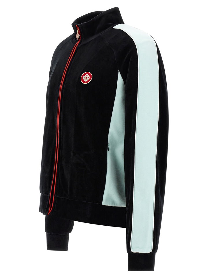 Casablanca Chenille Felpe - Nero | 7575a58ea4dc8d0393aedf2bb011d014eda63353