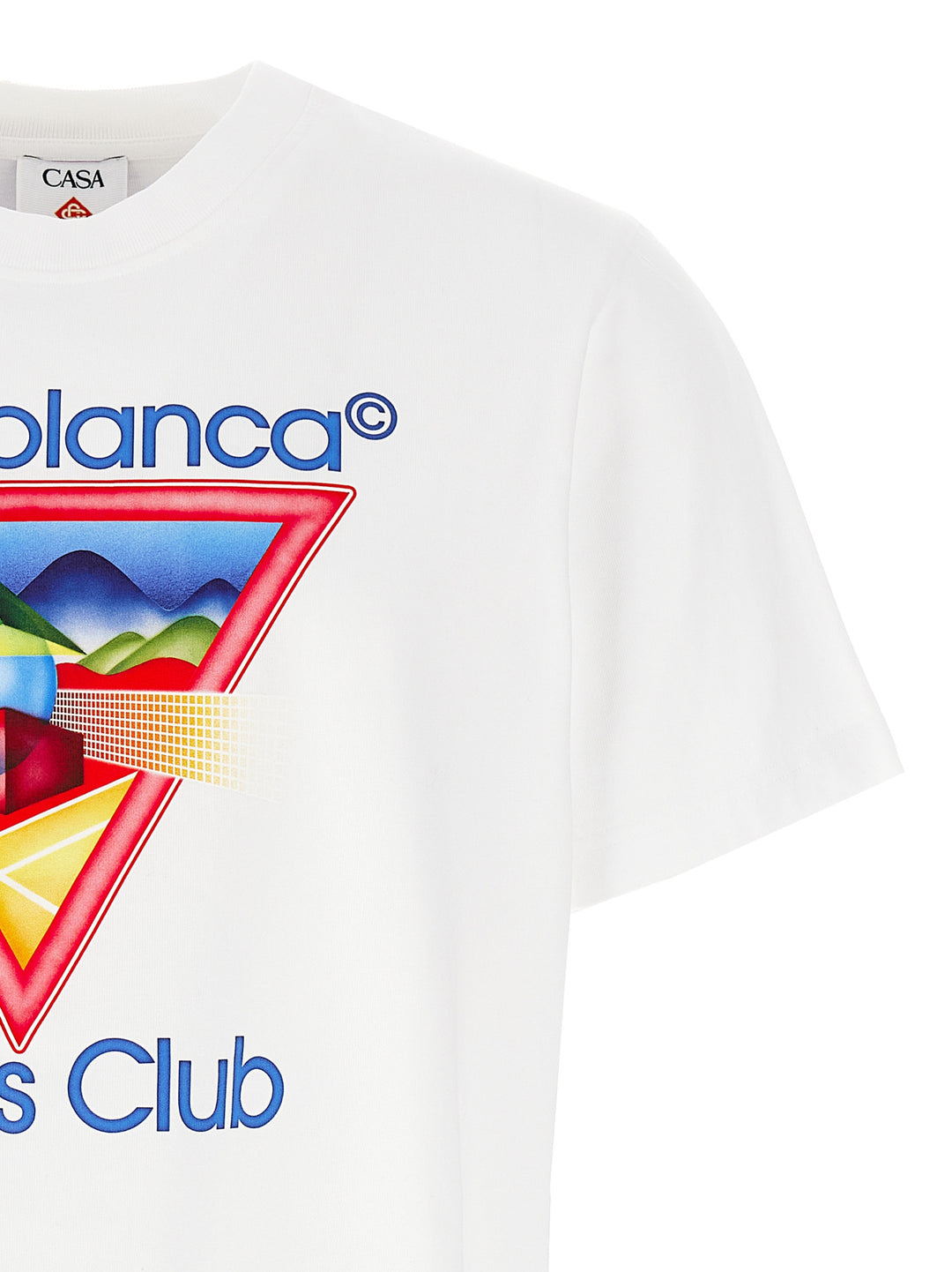 Casablanca Tennis Club Icon T shirt - Multicolor | df77cd3850ad6c8af414ec70a50522139d93f6dc