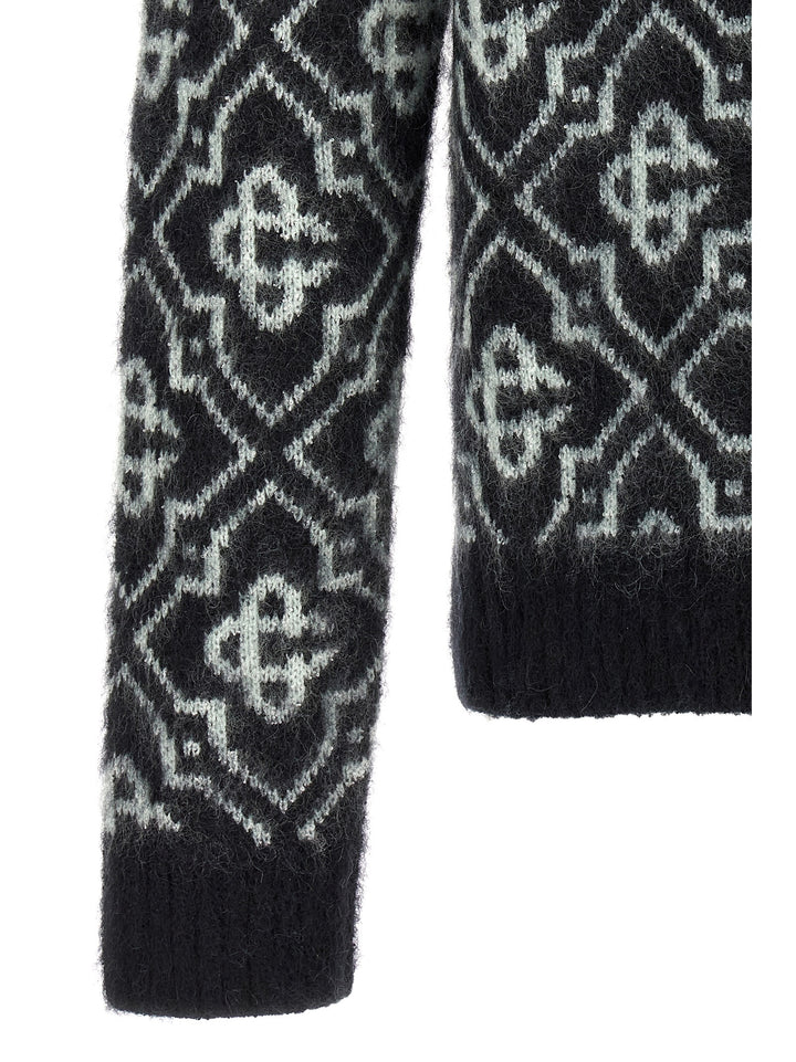 Casablanca Monogram Maglioni - Multicolor | c749dcf4de9b6ce9ff5e0f8b03e61c9f55ec0bf5