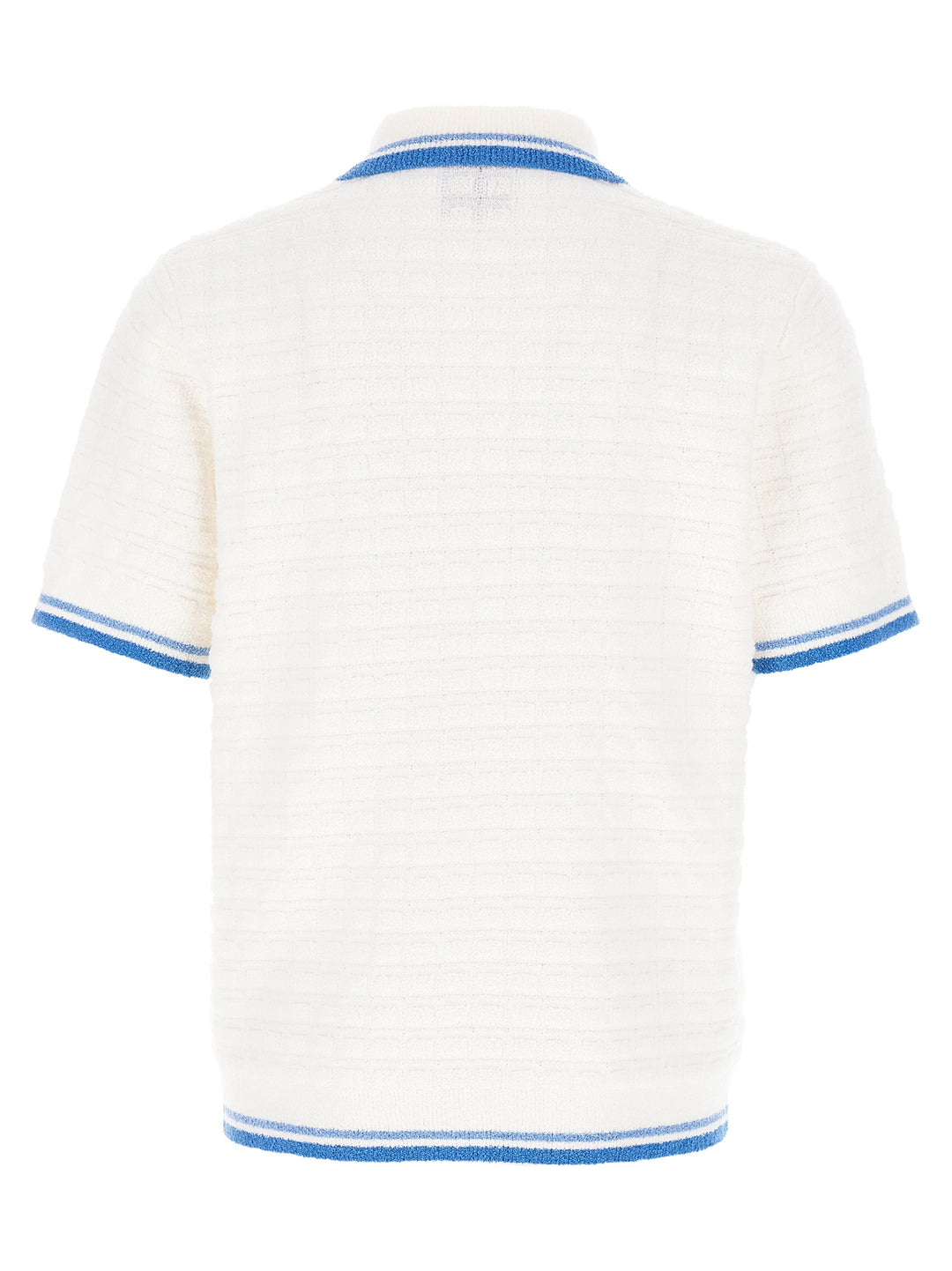 Casablanca Boucle Polo - Bianco | 68898777458287d7465a2bd21b1f4f019249fdb1
