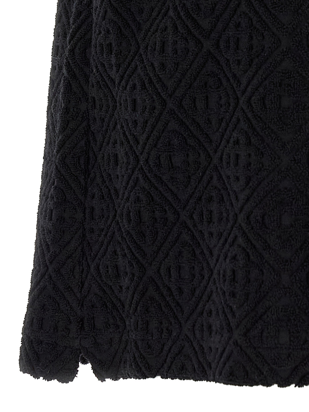 Casablanca Towelling Monogram Camicie - Nero | 9668371df3611555b69989150248d2798caa315a