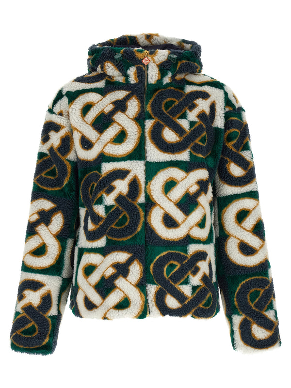 Monogram Puffer Jackets Multicolor