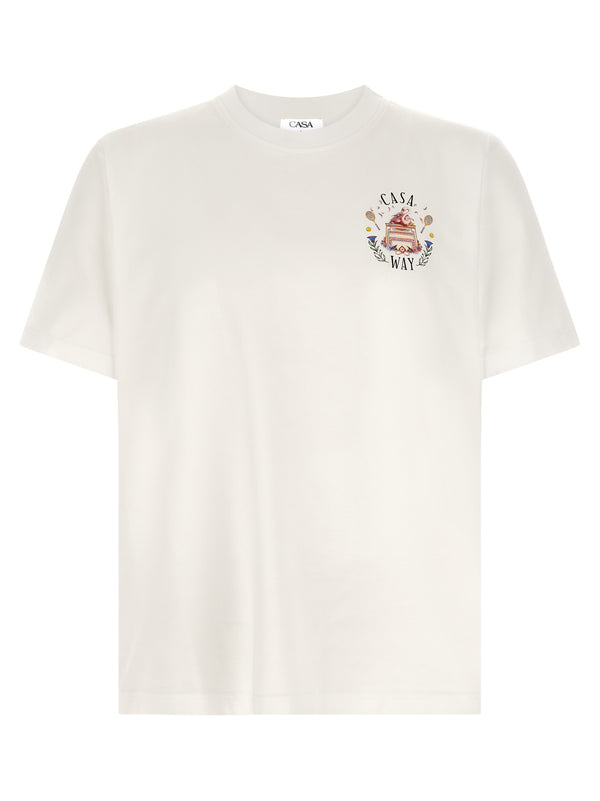 Casa Way T Shirt Bianco