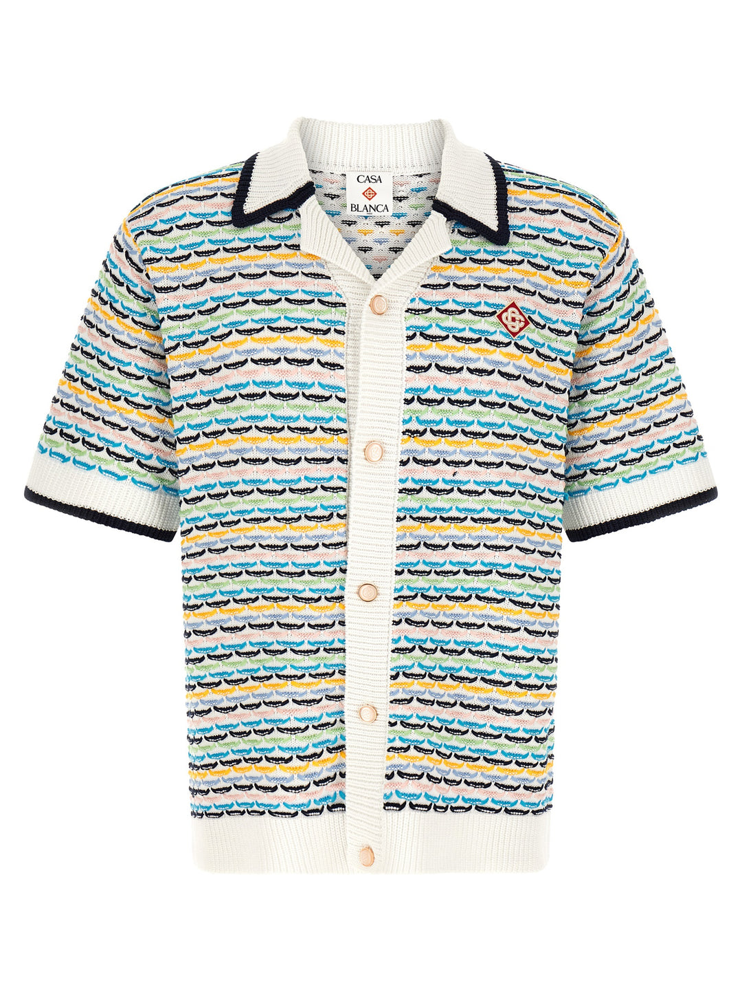Casablanca Tuck Stitch Camicie - Multicolor | b925ed4f3d18f13b45d56622fb954104b3080877