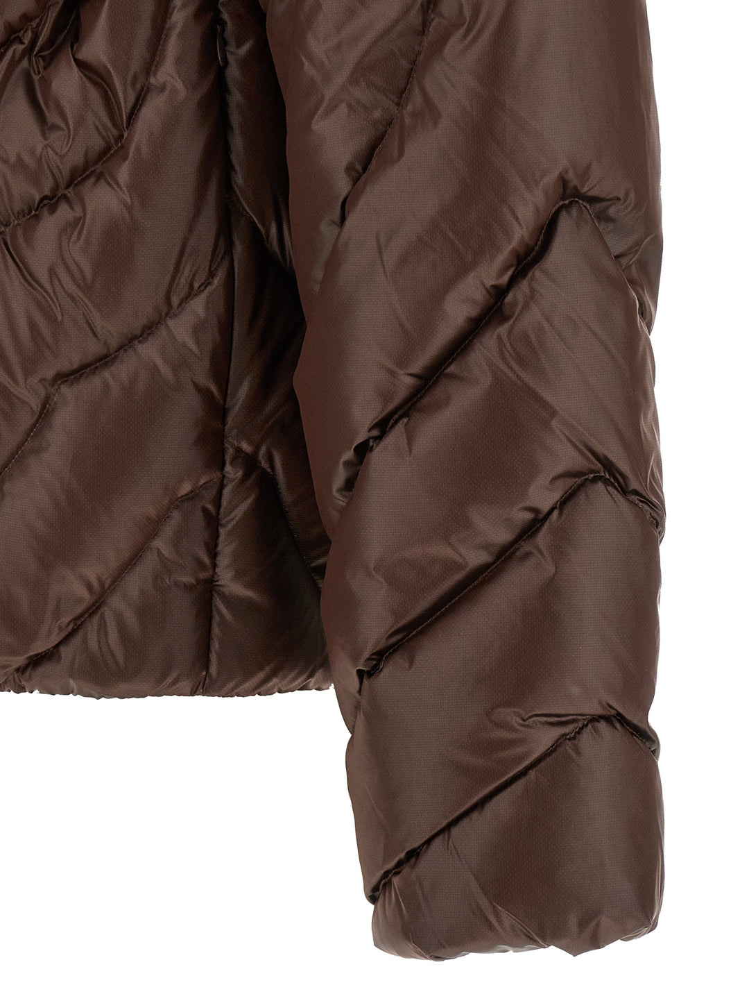 Casablanca Monogram Puffer Jackets - Marrone | f30e9cab6fe9ded3b5b92774dda62af341052860
