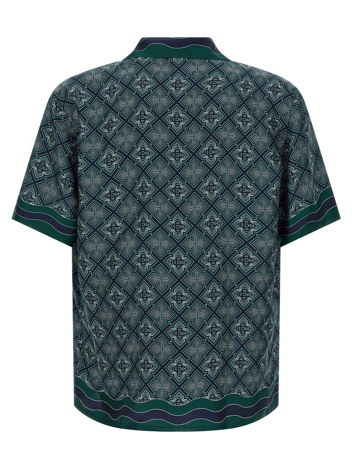 Casablanca Radiating Monogram Camicie - Verde | 0ce5fd253cedf15728a1fb4bf8215982085ac5d9