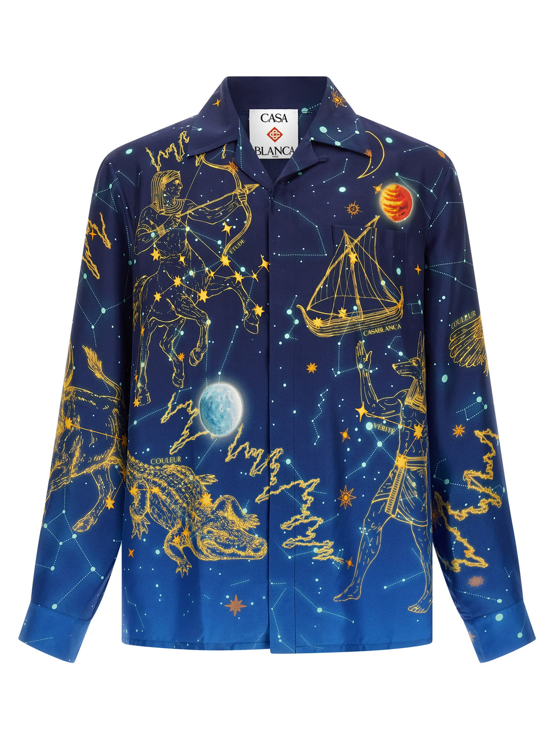Casablanca Astrology Camicie - Blu | f2c8e0771cb0f9f936c8edb08d62e6b08e57d4e4