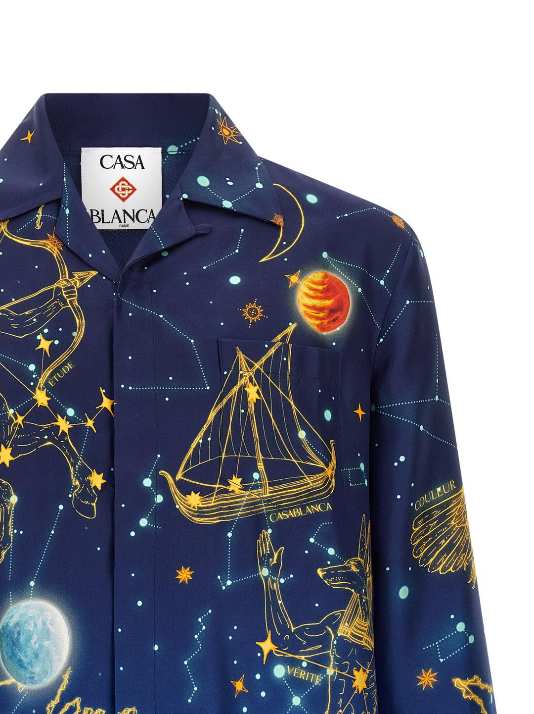 Casablanca Astrology Camicie - Blu | 7c468720bcfcaeac474d97a2082ce56e4f800408