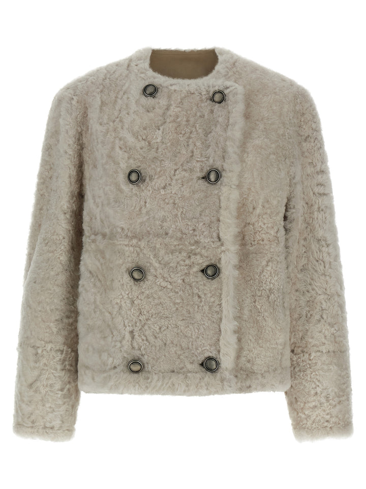 Brunello Cucinelli Fuzzy Pellicce - Beige | e0526226c65a582842fc2e04906304b483f2f7e2