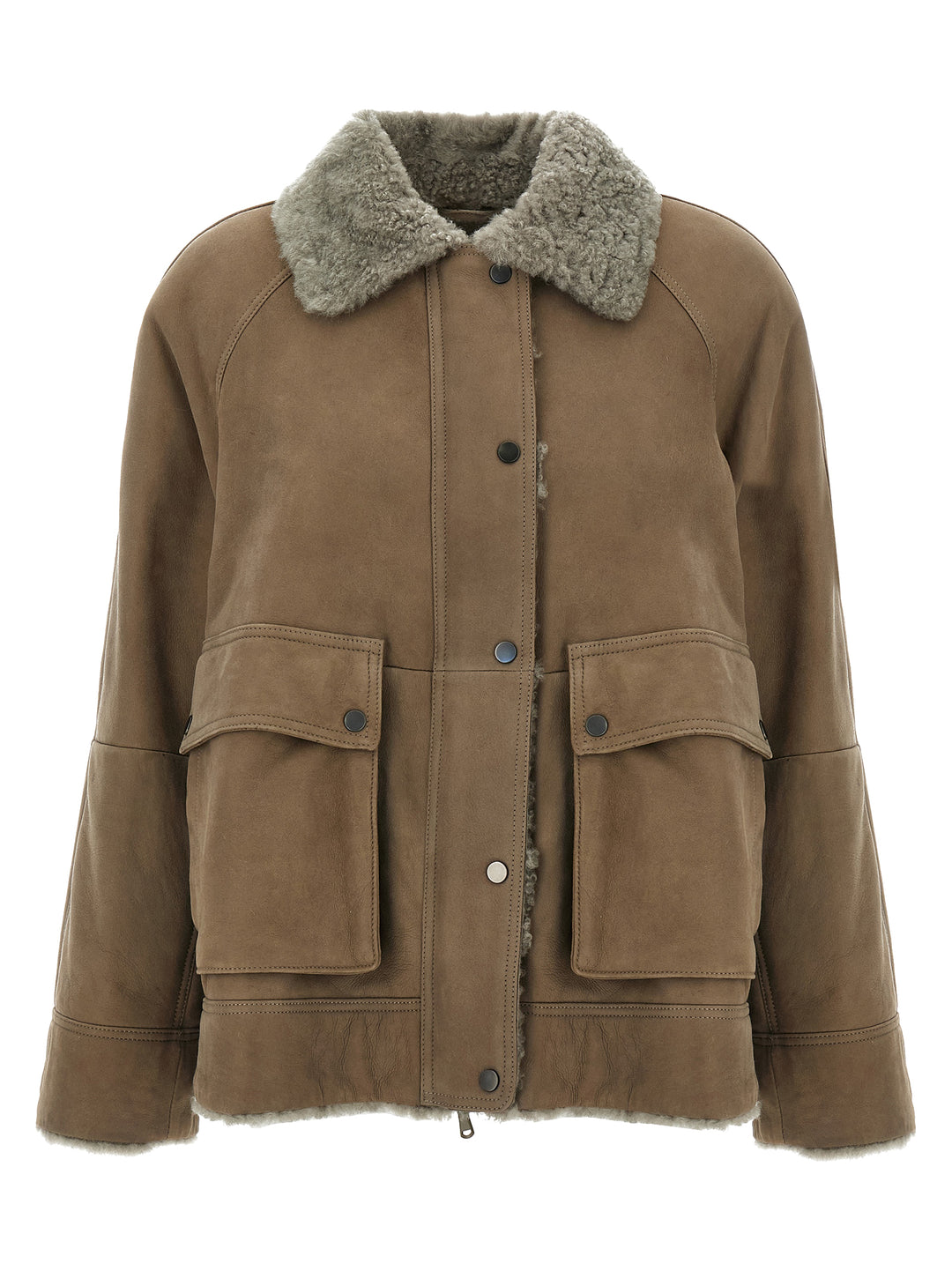 Brunello Cucinelli Jacket Puffer Jackets - Beige | 4e81c1273a748c0b36e875c911eb591ad9251666