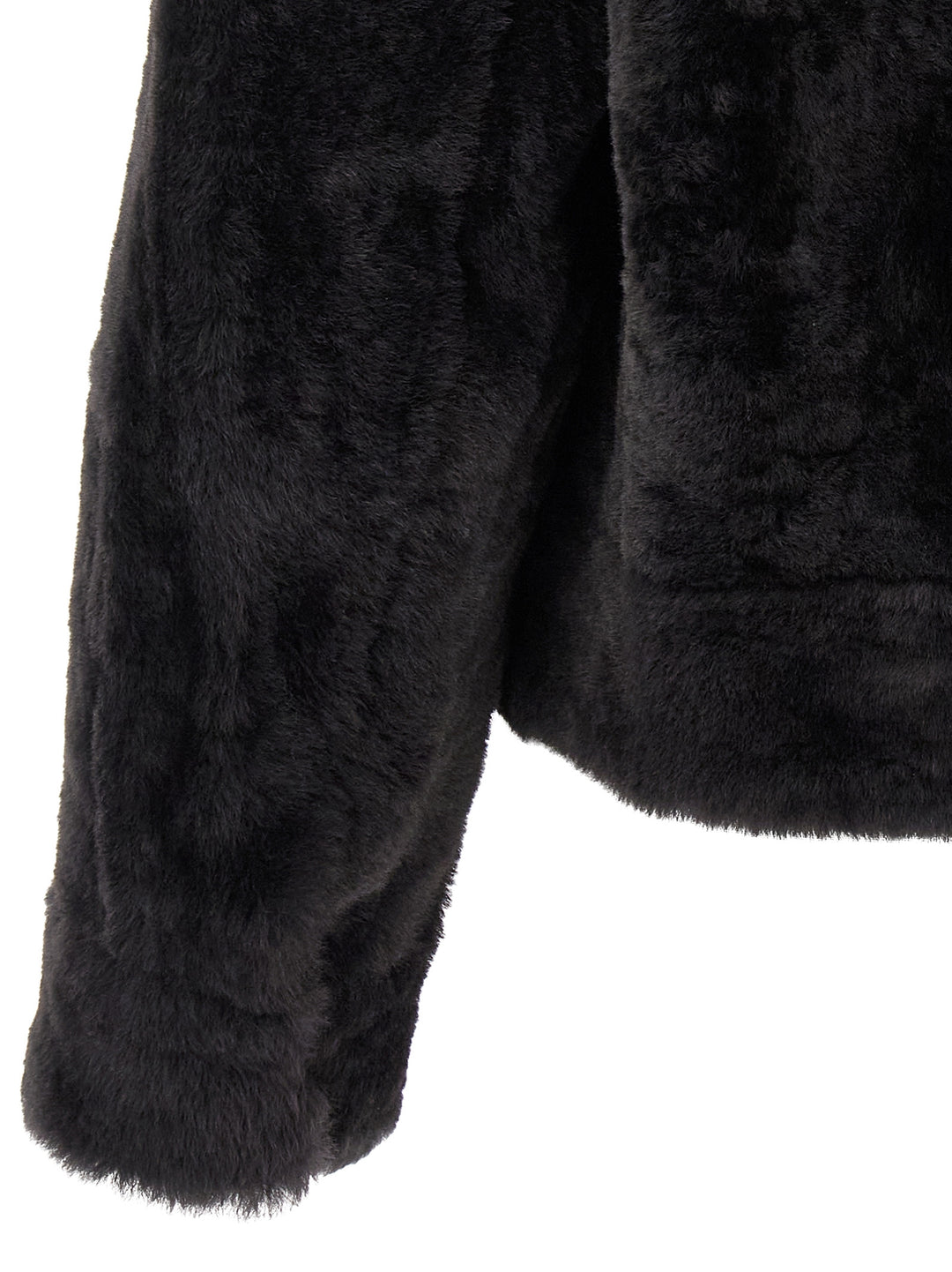 Brunello Cucinelli Shiny Zipper Pull Pellicce - Grigio | f0ee071c10506dea5d36a1a648188a1a4bf5cdc8