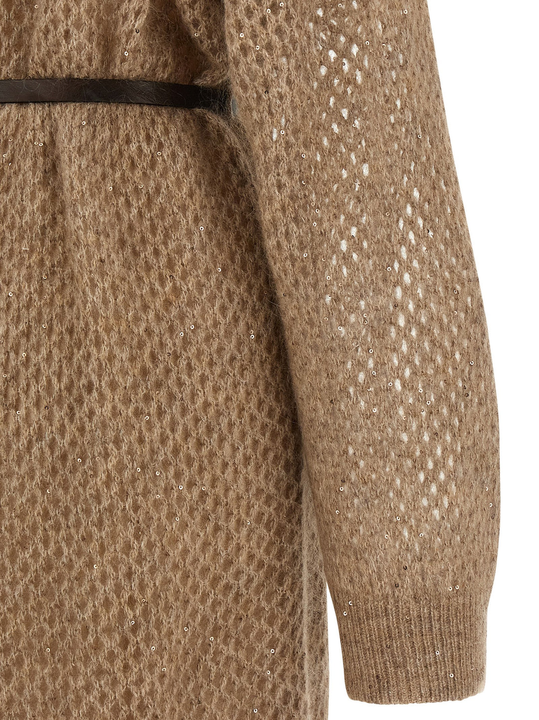 Brunello Cucinelli Dazzling Net Abiti - Beige | 2fe7ca3147e30d8bdc4bb331af89c2749579c5fe