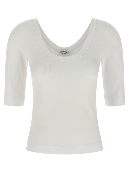 Monile T Shirt Bianco