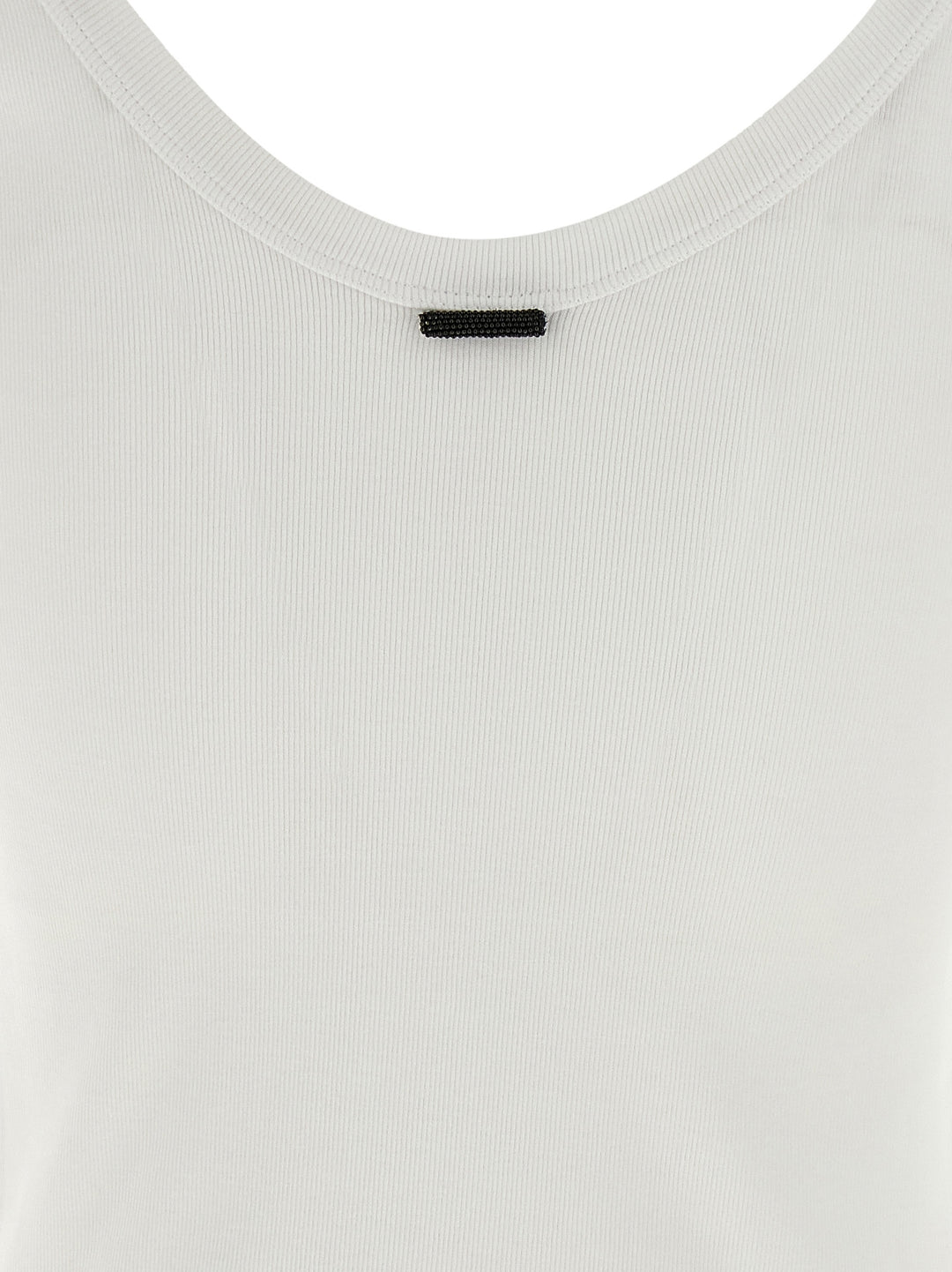 Brunello Cucinelli Monile T shirt - Bianco | 5dcff3c6614907acd131622d2f7509917b2e1c24