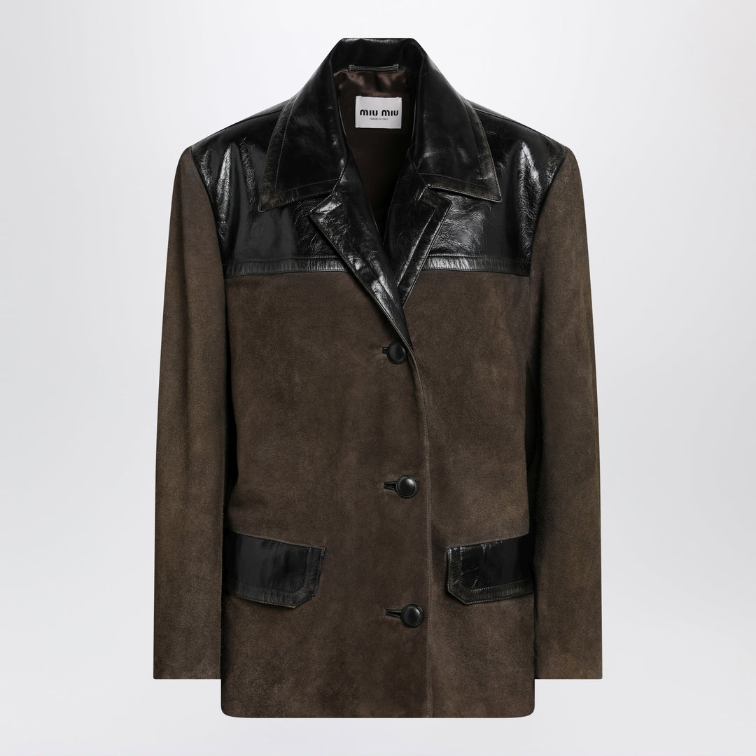 Miu Miu Coats & Jackets - Marrone | cb766c9737e1a4599fcf0bcd59003e7b22d31dfd