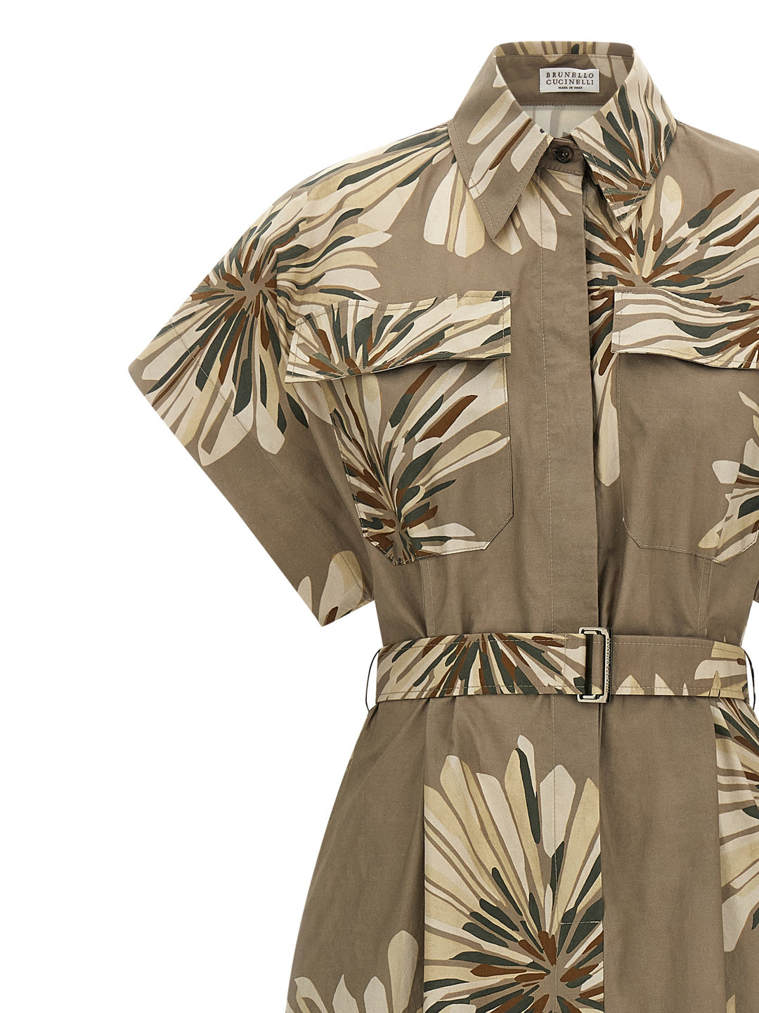Brunello Cucinelli Chemisier Dress Abiti - Verde | dc1d22444bc585c0d4798030382c2107bc7bd4ce