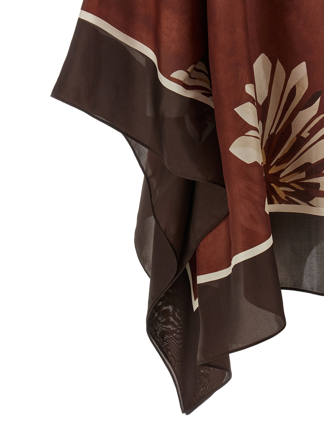 Brunello Cucinelli Silk Scarf Blouse Camicie - Bordeaux | 0d17b0bcf577b61c82d1f6fa5219df3ab0934b2a