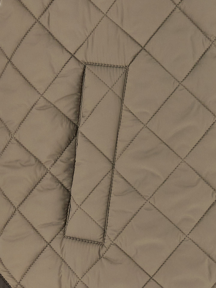 Brunello Cucinelli Quilted Vest Gilet - Marrone | b19f46e4e9cd05aec21e746028506fb6c89c0163