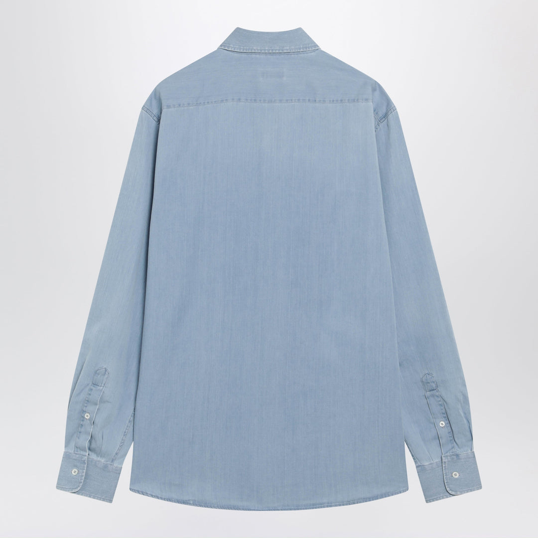 Brunello Cucinelli Shirts & Tops - Celeste | 7368cc160dd2ca571b42cfa523c4acd8b01885fa