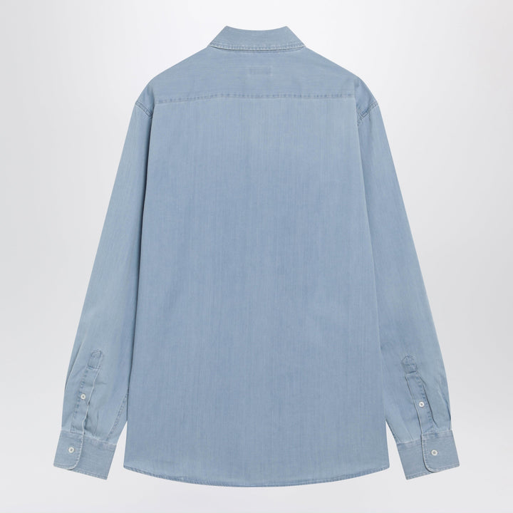 Brunello Cucinelli Shirts & Tops - Celeste | 7368cc160dd2ca571b42cfa523c4acd8b01885fa