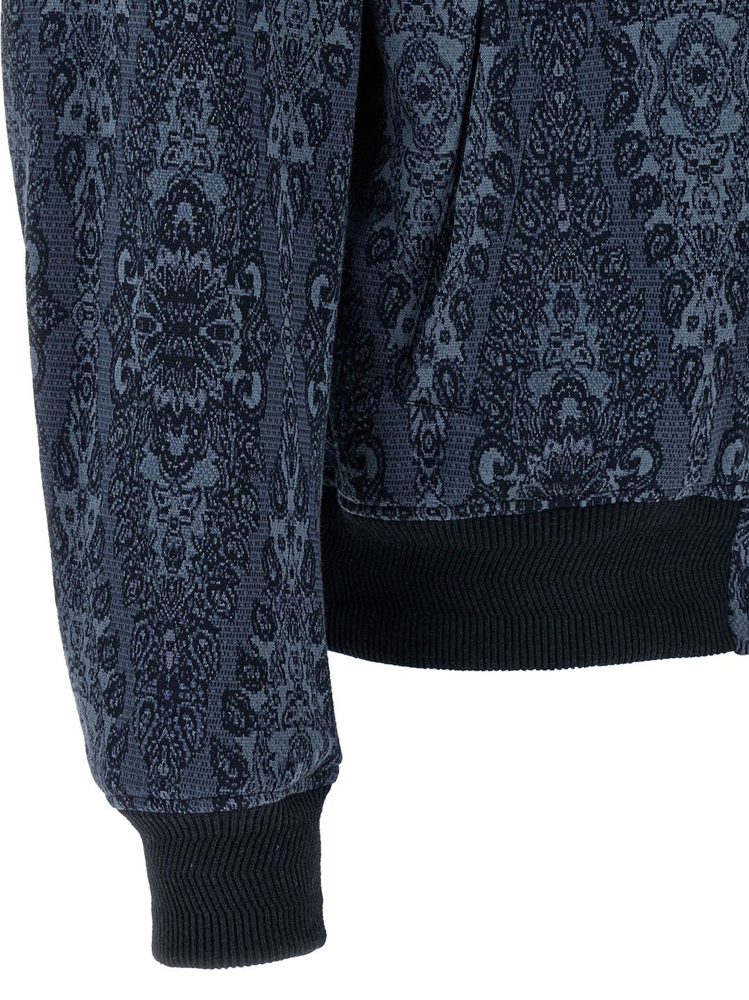 Etro Jacquard Bomber Jacket Puffer Jackets - Blu | 6550849dda2d044168513d0b875b335abd833f70