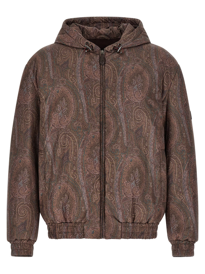 Etro Arnica Puffer Jackets - Marrone | 75352d2aeeb82a3b7f9182d2b0ca7f2bfabddc96