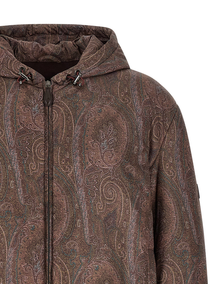 Etro Arnica Puffer Jackets - Marrone | 2f01228faf87fb3255c055decbd63d6db23515ce
