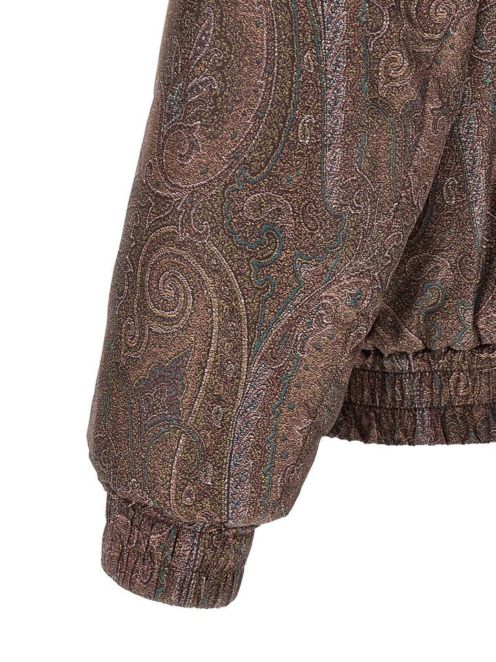 Etro Arnica Puffer Jackets - Marrone | 72a0edadd2c523e12b9b16f7761f8d8af86a001f