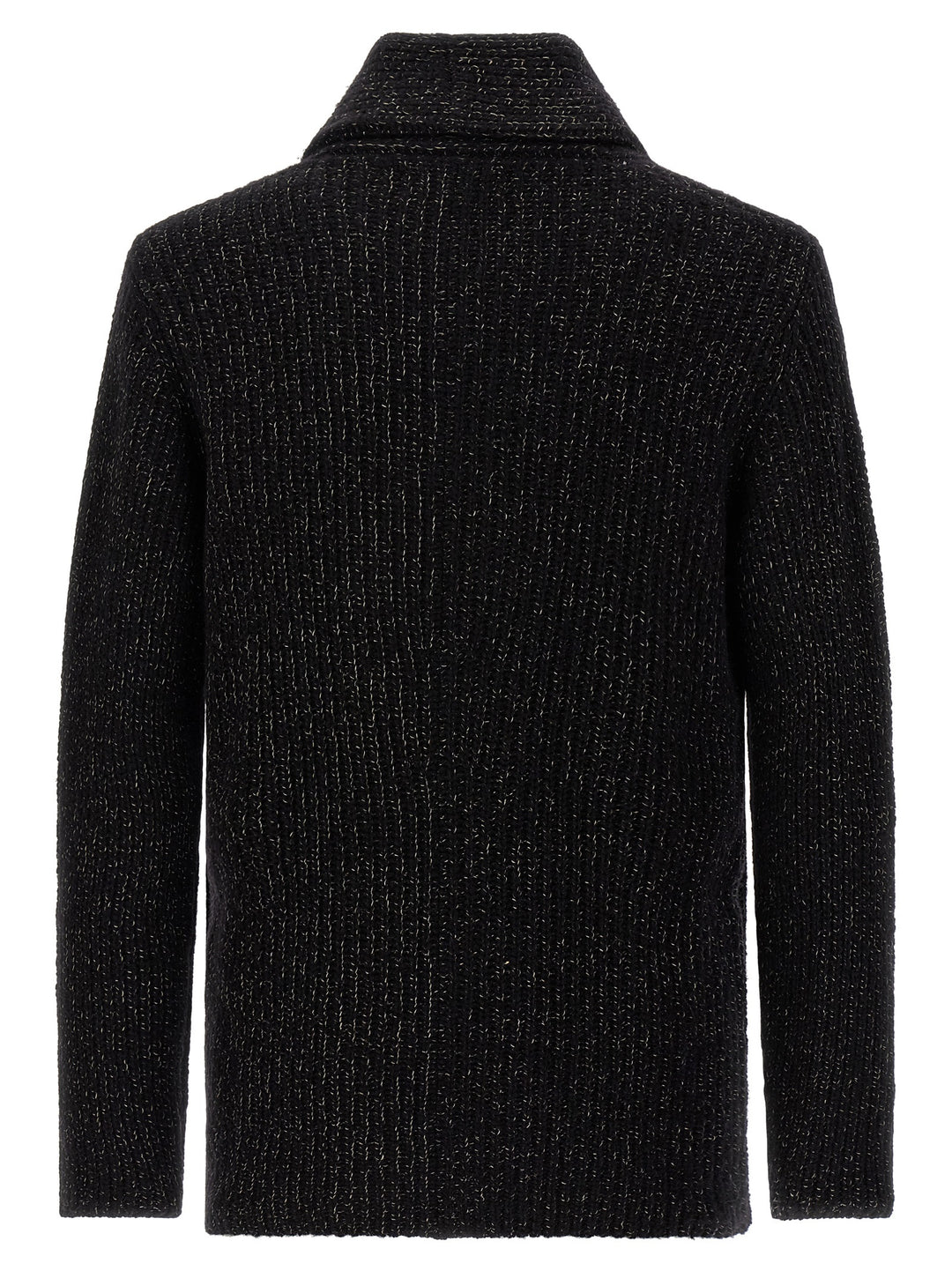 Brunello Cucinelli Double-Breasted Cardigan Maglioni - Nero | d119644ee6703ff72ce73b53ea14228cd1077f76