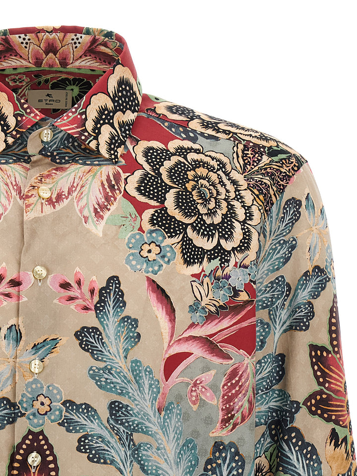 Etro Flower And Foliage Shirt Camicie - Multicolor | 4a5de798d56ae3d170bd1ec20b20abea578e2588