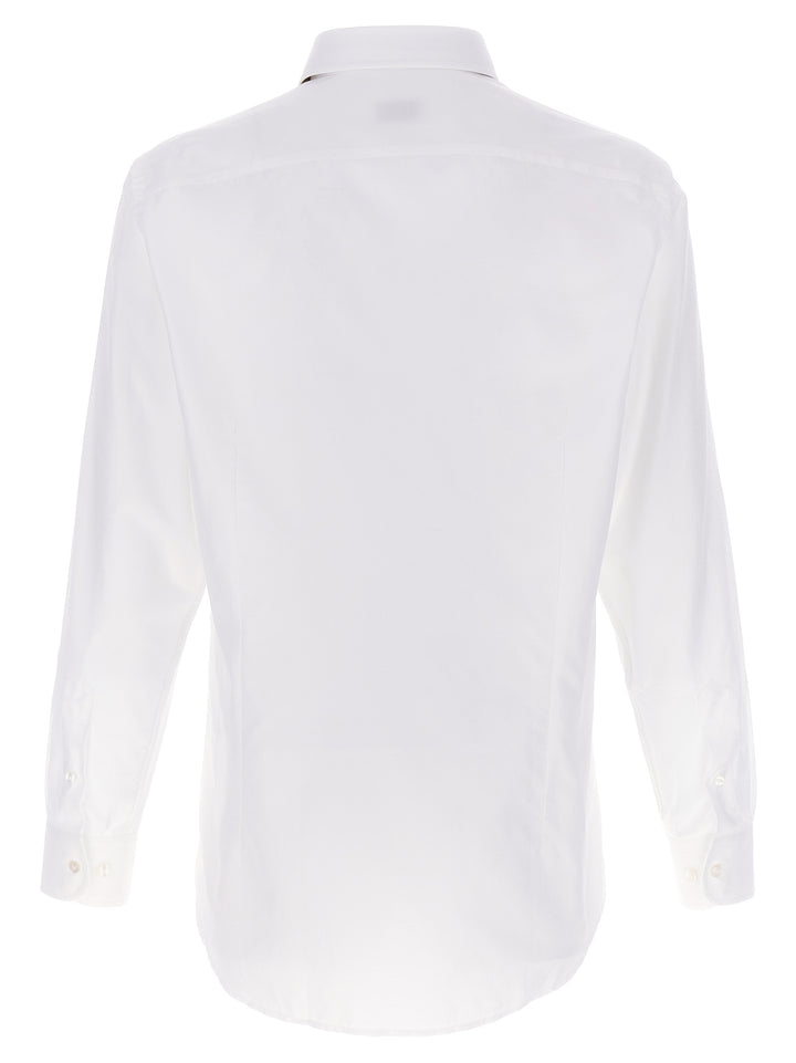 Etro Gecko Jacquard Shirt Camicie - Bianco | 99335f1aeb431f4475148cd9727c1767c4f8075d