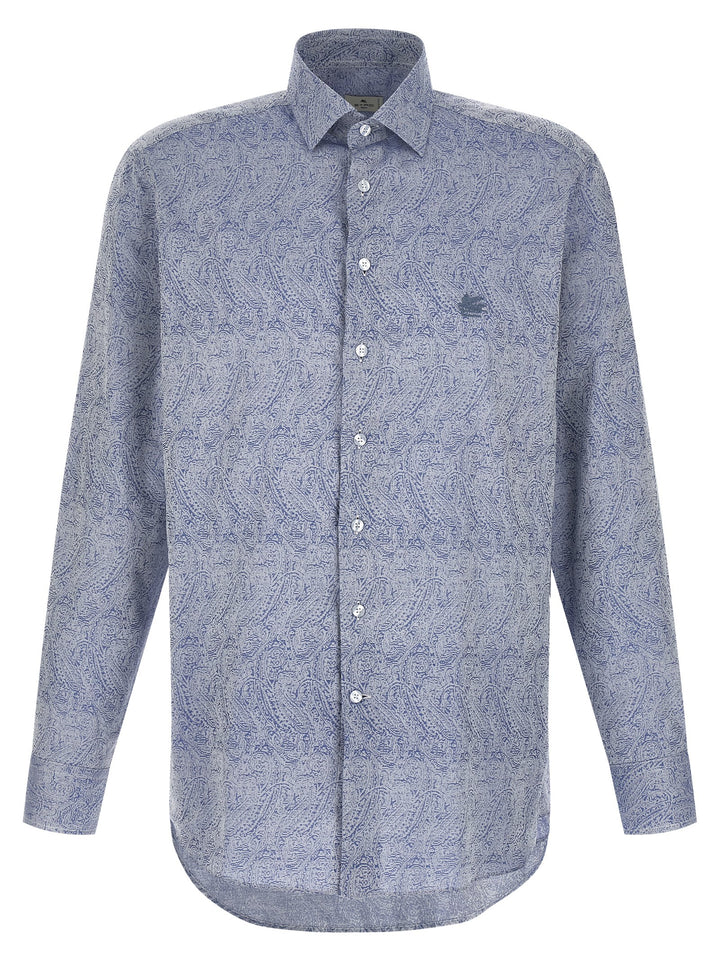 Etro Paisley Shirt Camicie - Blu | 2cb75aa38f97dffec5aa67b25905d8864b47a0fa