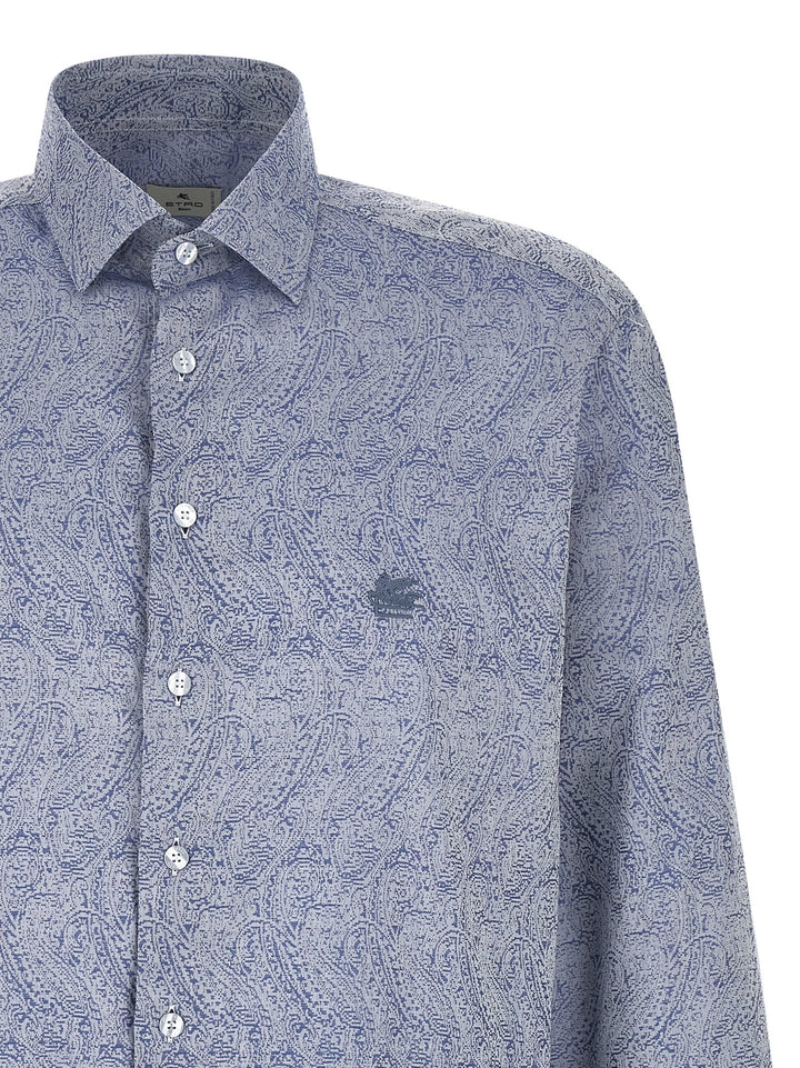 Etro Paisley Shirt Camicie - Blu | 213bca3583ce99f6acf497977b89b881b608ae00