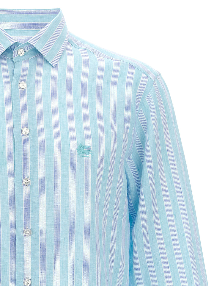 Etro Linen Shirt Camicie - Multicolor | 6128d9e63a6f830040c2e54b1586c20b23e2f847