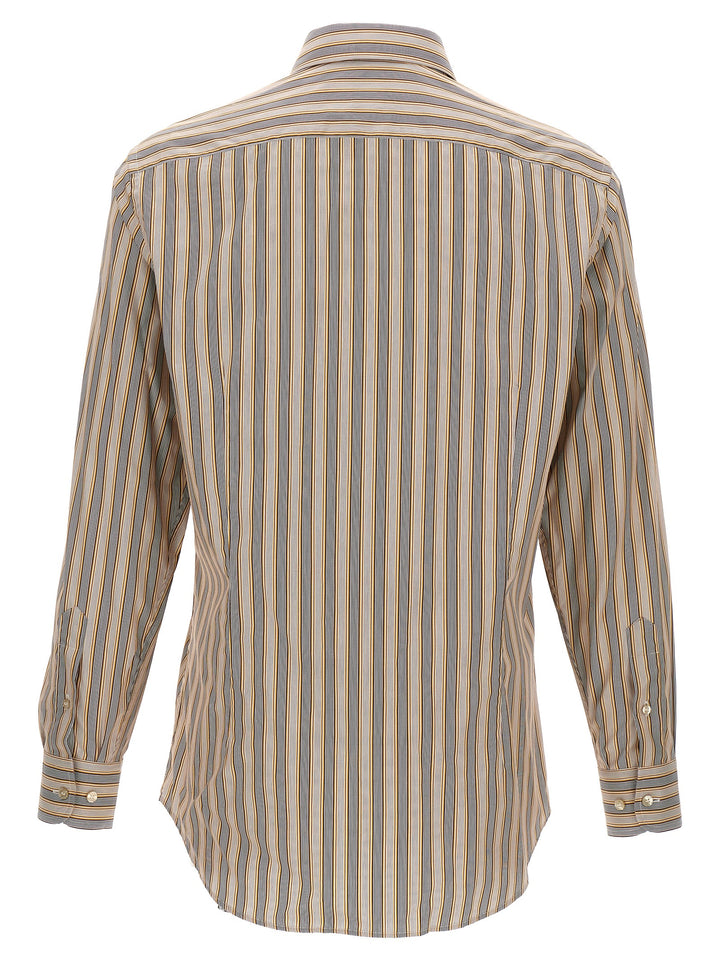 Etro Logo Embroidery Shirt Camicie - Multicolor | 7b4f5aeb7f9618a04760caee8c54099cf9279bc5