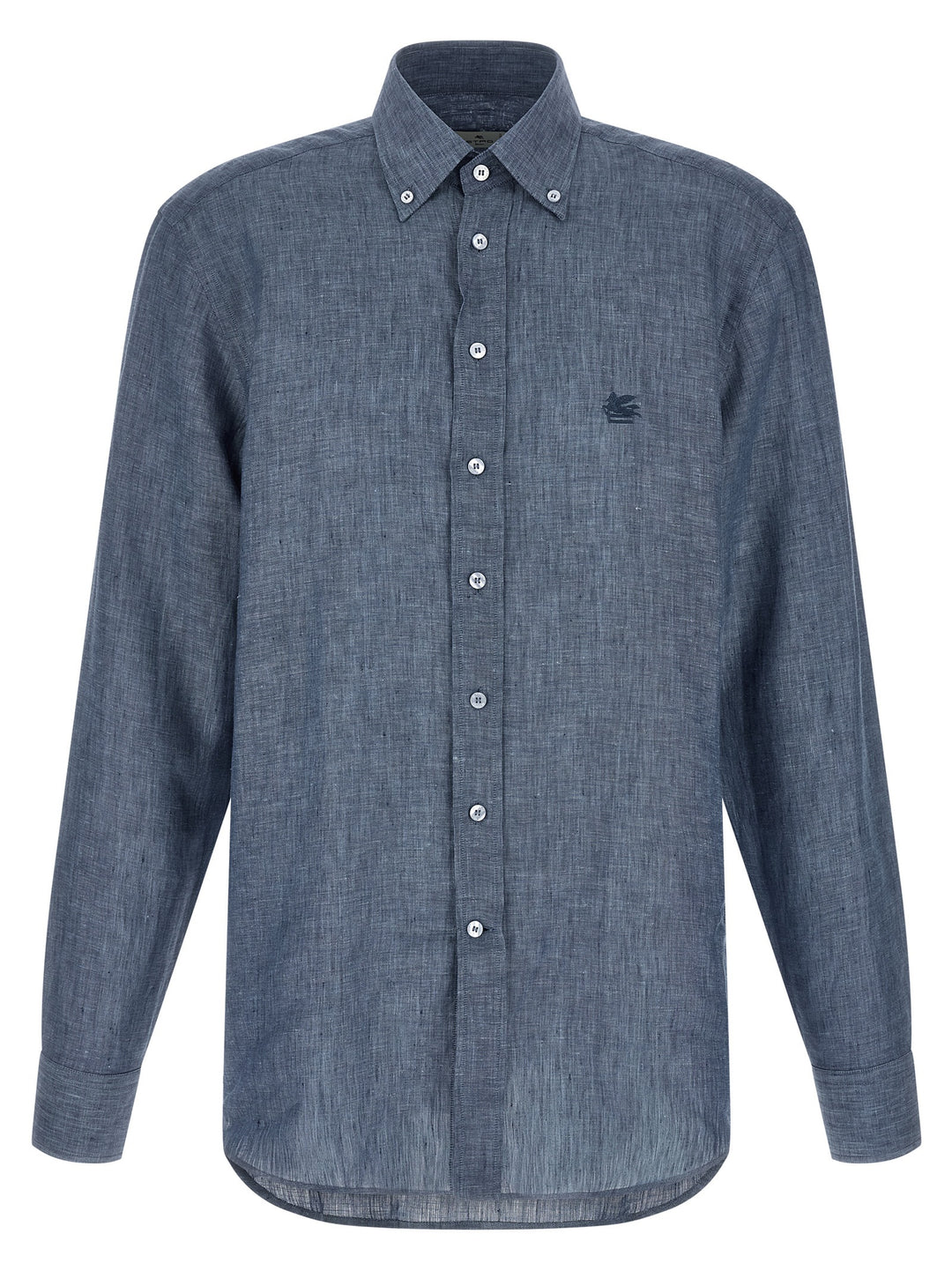 Etro Linen Shirt Camicie - Blu | f13f663cbf6904d22644ba6e136df610522651b3