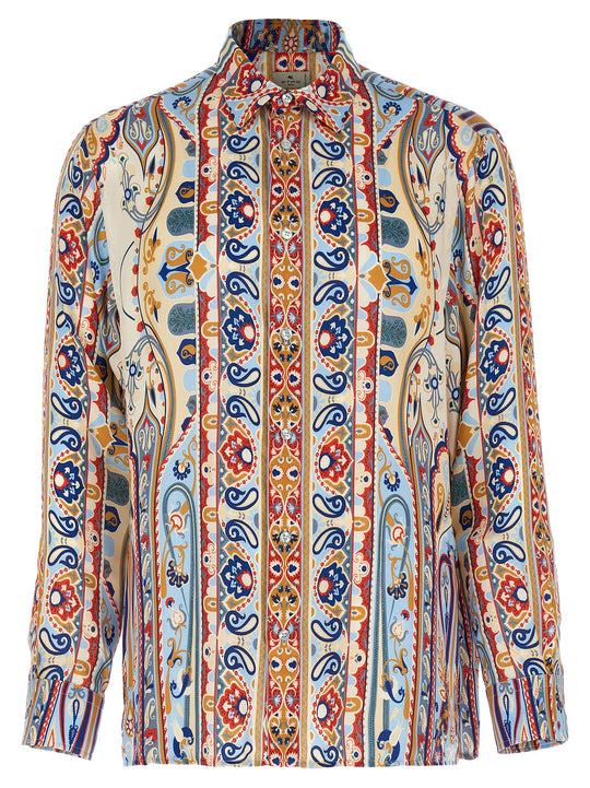 Paisley Print Shirt Camicie Multicolor