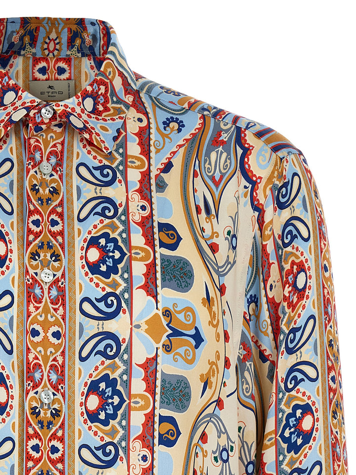 Etro Paisley Print Shirt Camicie - Multicolor | 0e38b8b0238ade5da6e43f26bd0aa06841af89ac