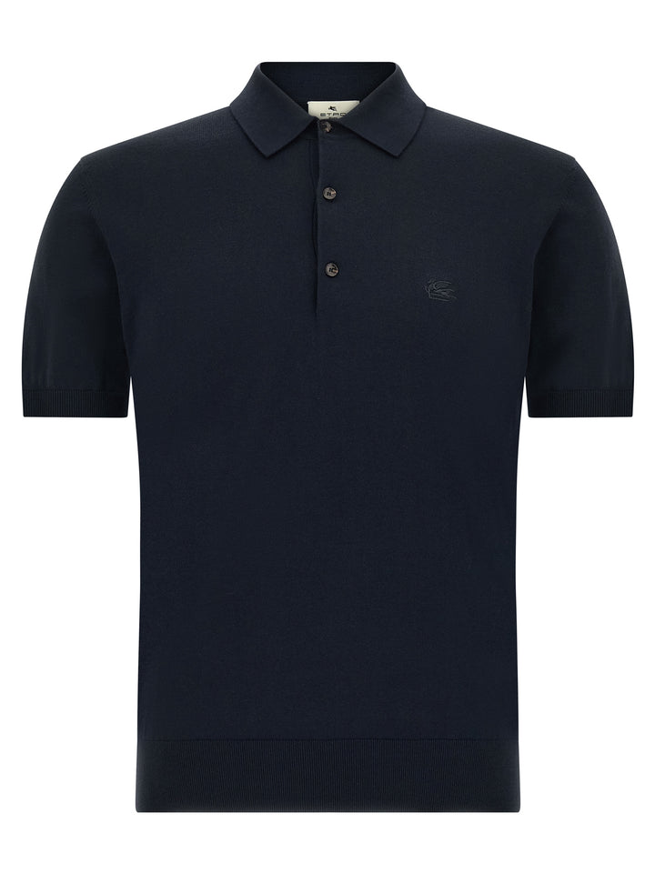 Etro Pegaso Polo - Blu | fc4b27018f62c596ddb74e04c583eb10931b27f2