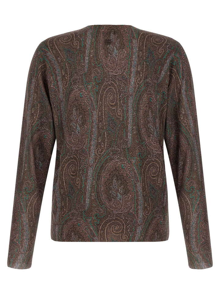 Etro Paisley Sweater Maglioni - Bordeaux | 722df4c15617f2e62f7899cd2652ff1903e20afc