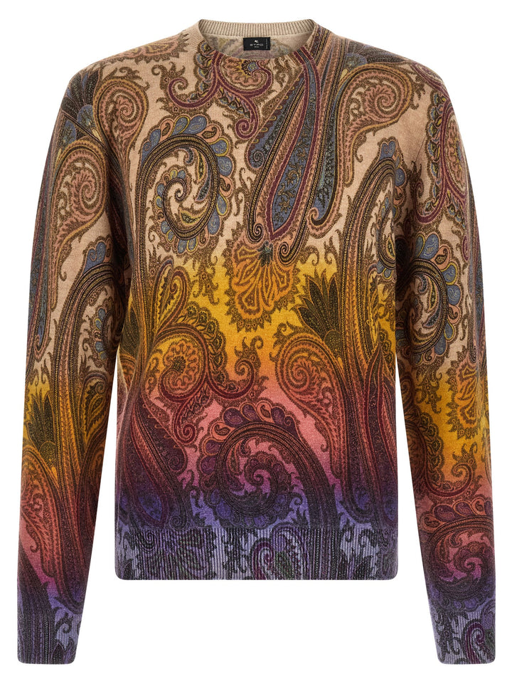 Etro Paisley Dégradé Sweater Maglioni - Multicolor | 06d1d9a680e21be899b303255a5b7f0357eb269d