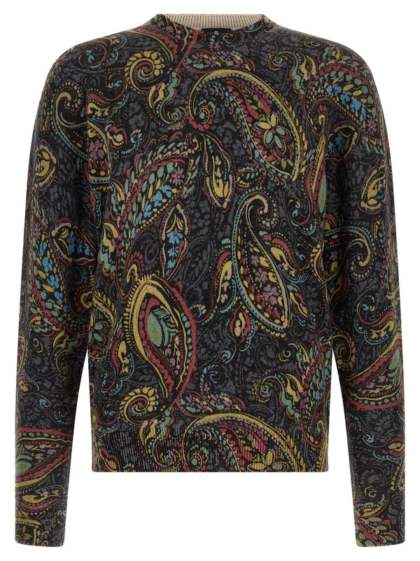 Paisley Sweater Maglioni Multicolor