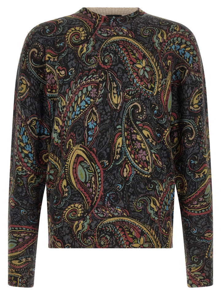 Etro Paisley Sweater Maglioni - Multicolor | 092353edbb115d52b84cdf62cae741e536427053