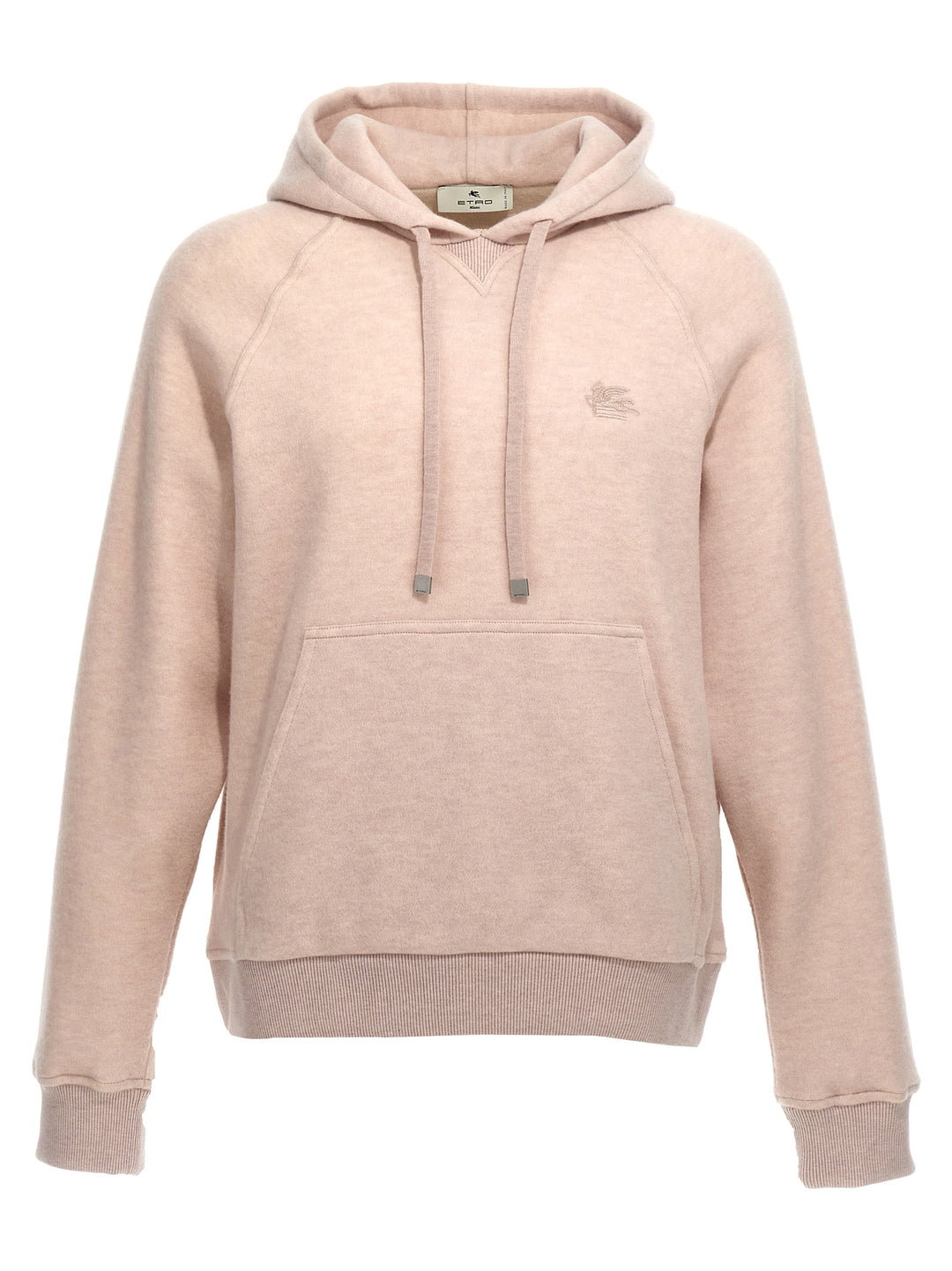 Etro Logo Embroidery Wool Hoodie Felpe - Beige | 3ae8aa97c13ab1eab36a122e16f6b4fdfbe3207c