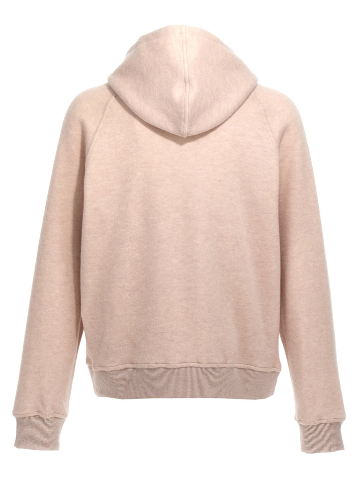 Etro Logo Embroidery Wool Hoodie Felpe - Beige | 4a924f793c5955e6325d5110953996419183b241