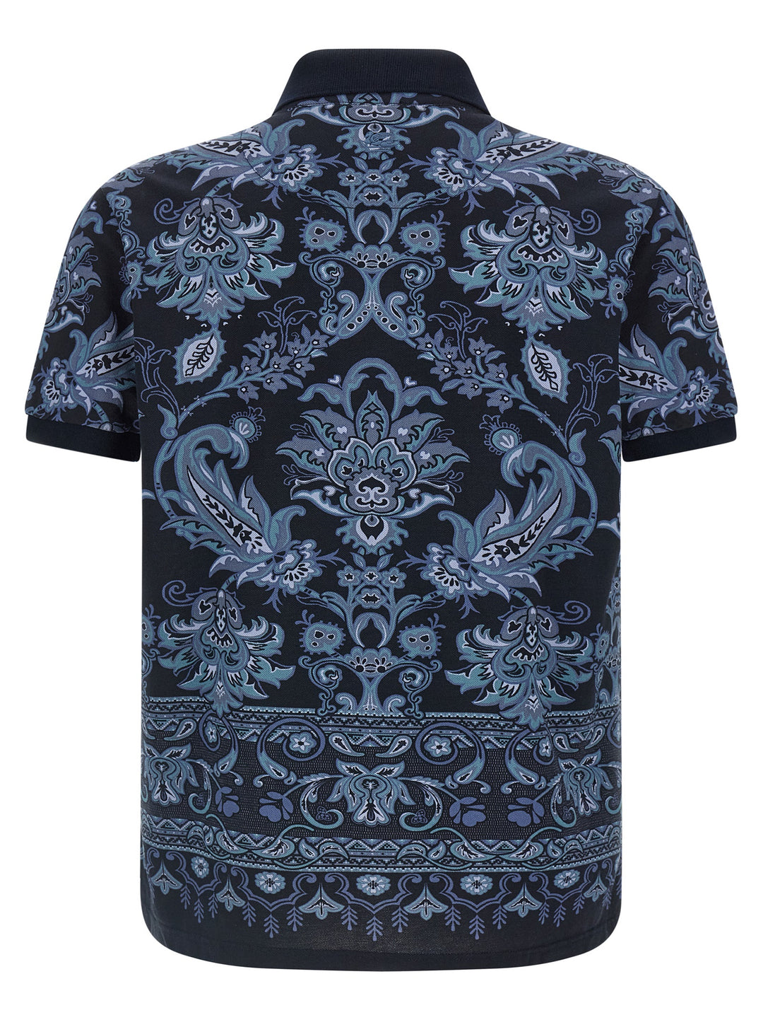 Etro Press  Shirt Polo - Blu | 742248720e260dd24c20d3288a40b9fef8d61f36