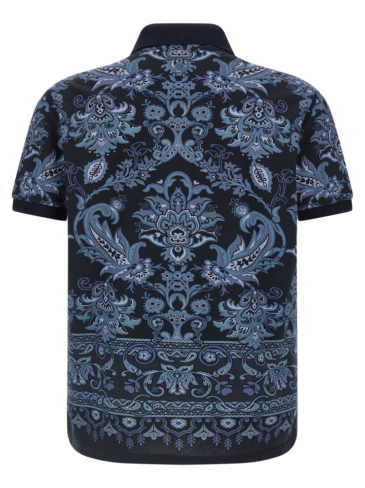 Etro Press  Shirt Polo - Blu | 742248720e260dd24c20d3288a40b9fef8d61f36