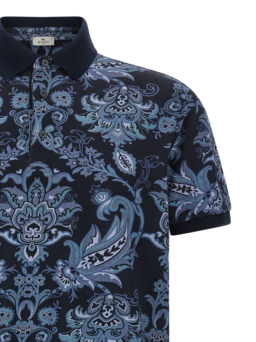 Etro Press  Shirt Polo - Blu | 78087f5170f3278a6060f376179ba9378192c039