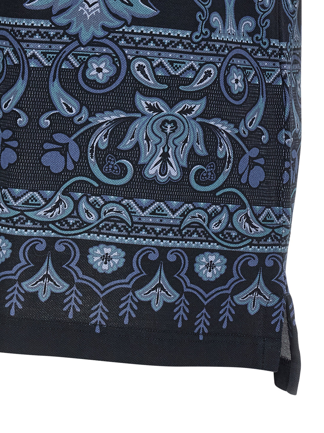 Etro Press  Shirt Polo - Blu | 95b97e488dab02fed75834b6024285cd8fbc6fec