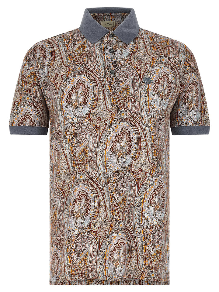 Etro Arnica Paisley Polo - Multicolor | 6847b9f6584f39bb1c57cbc785bae43d18e0db06
